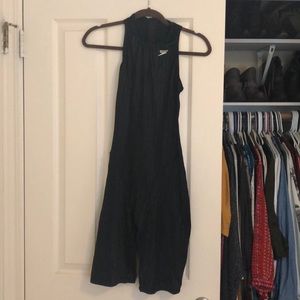 Speedo Aquablade Techsuit size 34/10 Black EUC